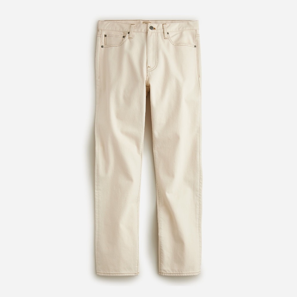 J.Crew Classic Jean in Natural Seeded Denim - 33x32 - Worn Once